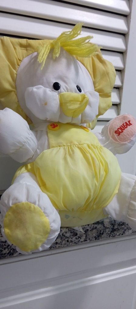 Peluche pato vintage