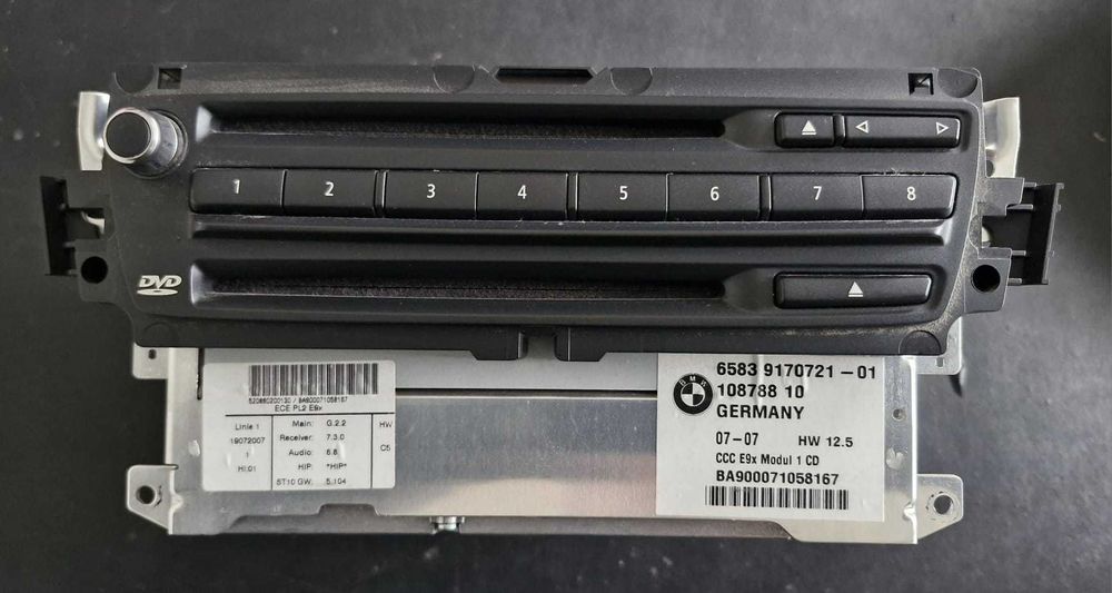 Nawigacja radio NAVI CCC duża professional BMW 3 E90 E91 E92 E93
