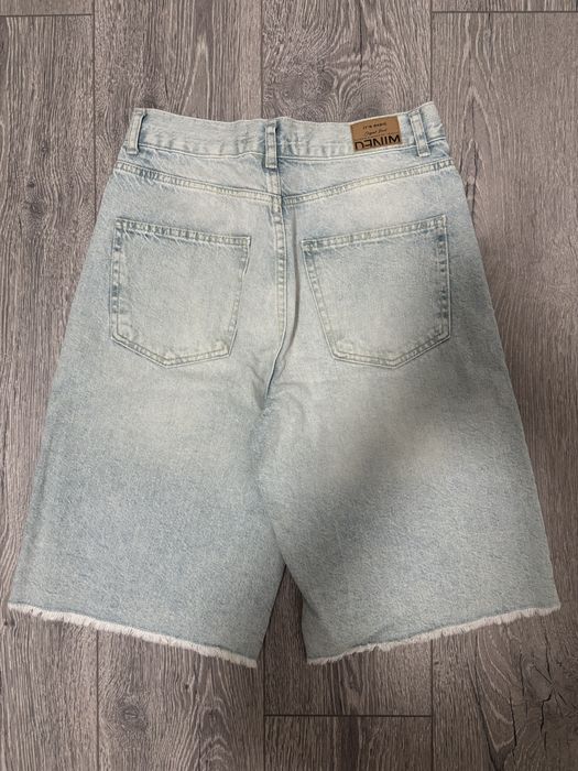 Джинсові шорти бермуди