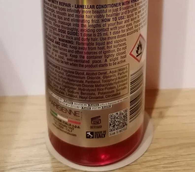 odżywka do włosów Evelon woda lamelarna 250 ml kwas hialuronowy