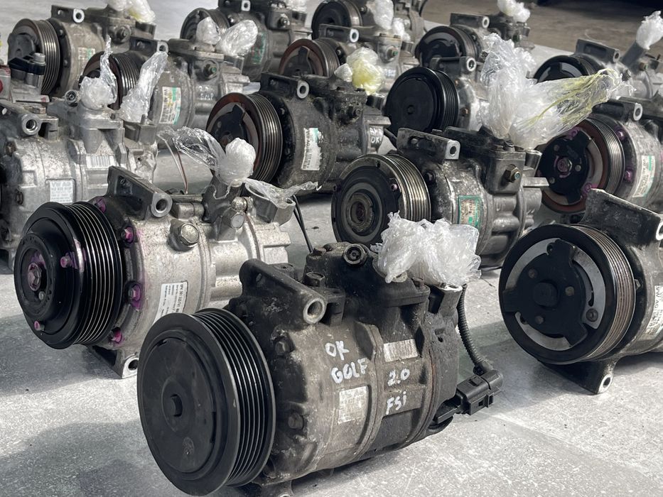Компресор кондиционера Пассат Б6 Б7 шкода А5 Гольф 5 Caddy Touran
