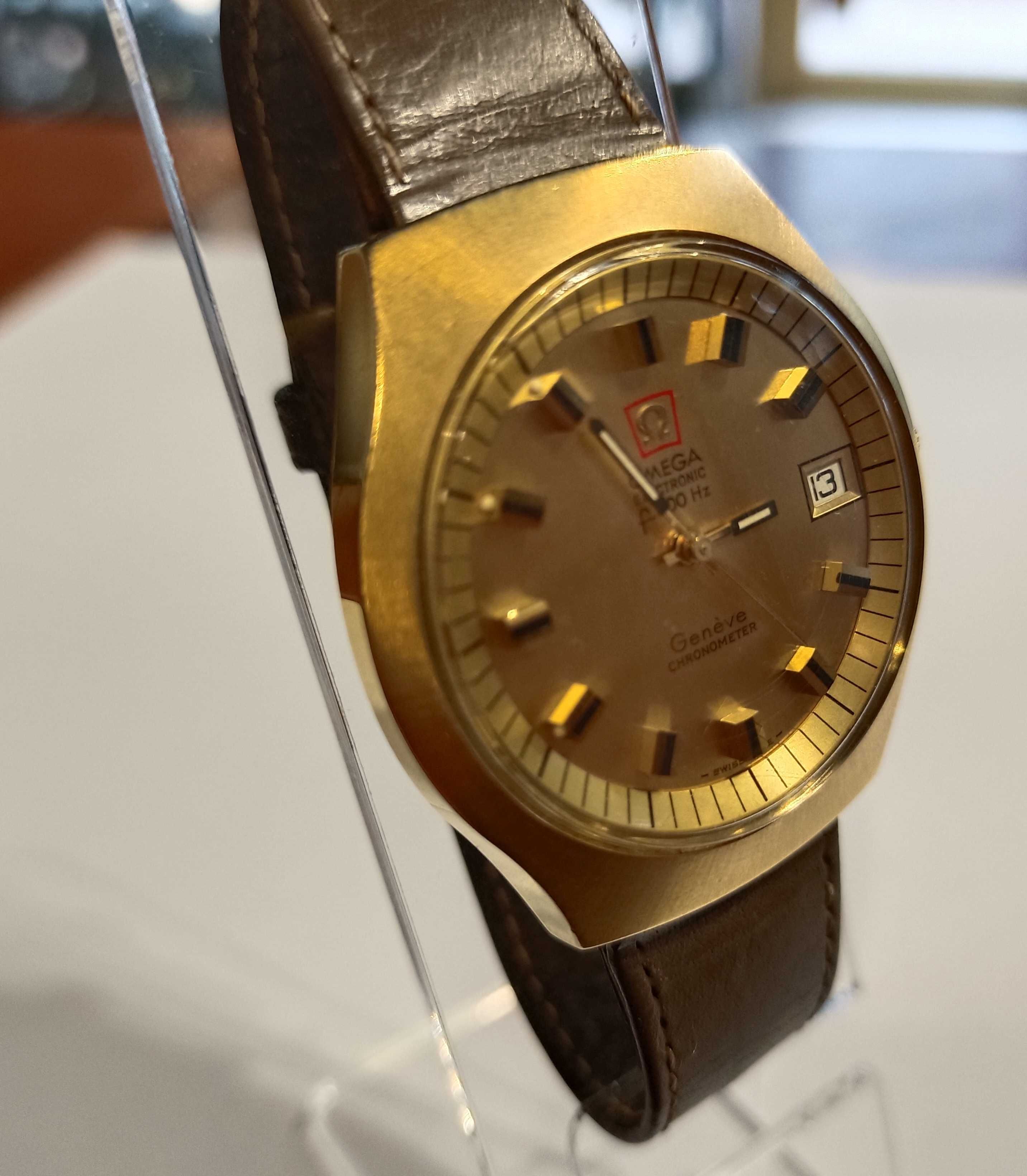 Zegarek OMEGA Geneve Electronic f300Hz/