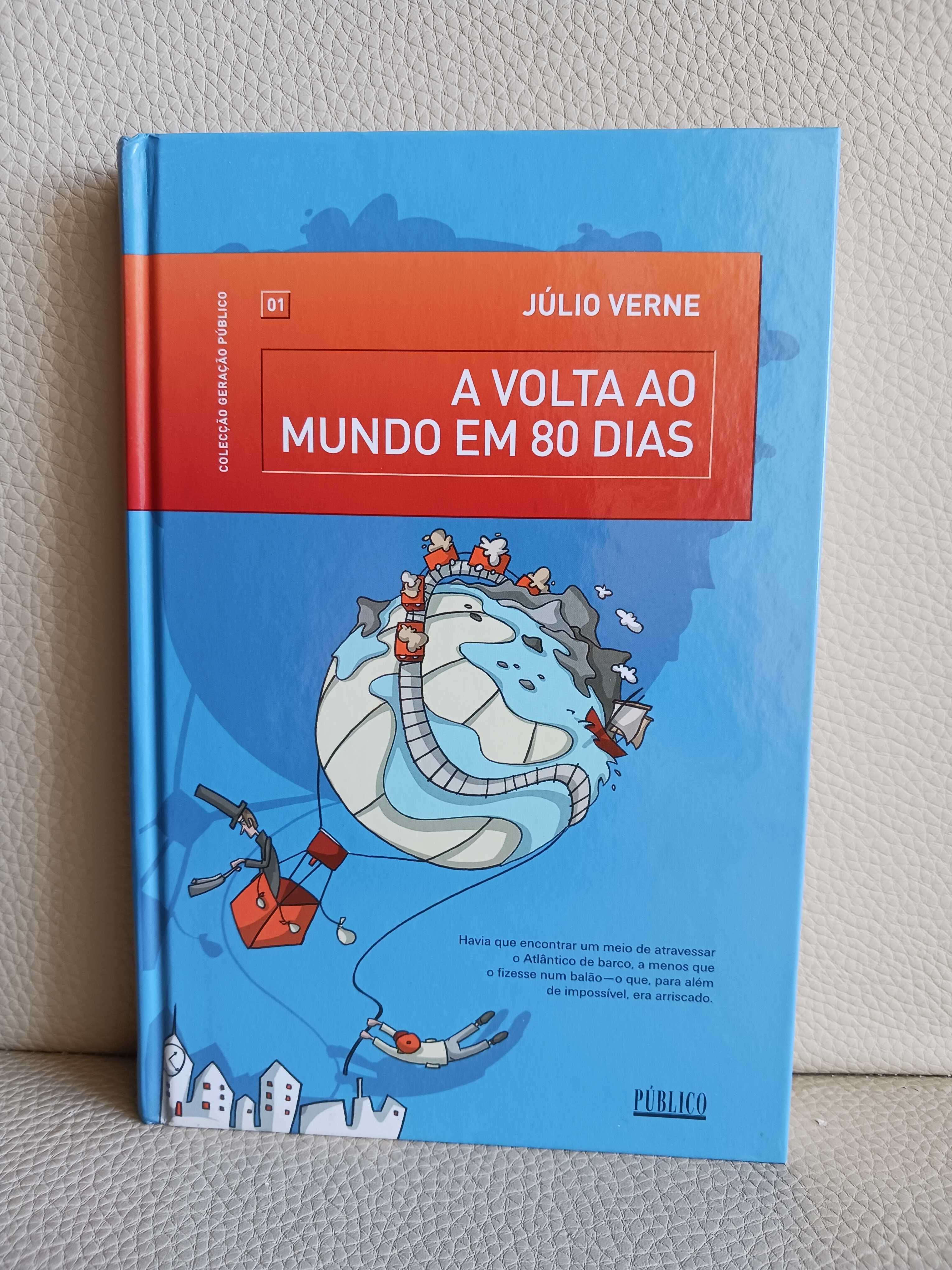 ´ A volta ao Mundo em 80 dias ' de Júlio Verne