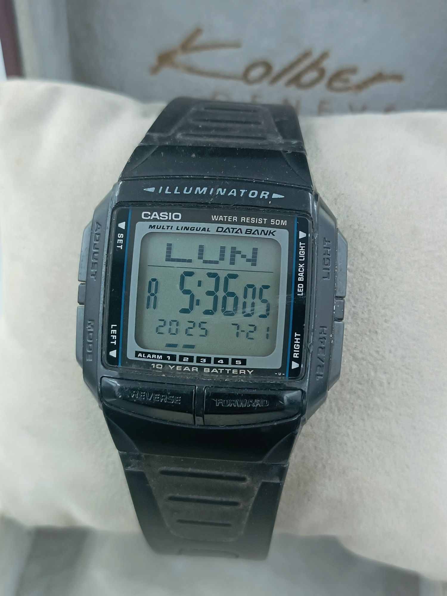 Zegarek casio db36 iluminator