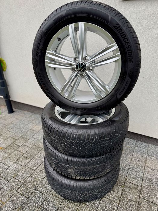 4x koła zimowe 5x112 R18 et43 7J 235/55 18”  TIGUAN