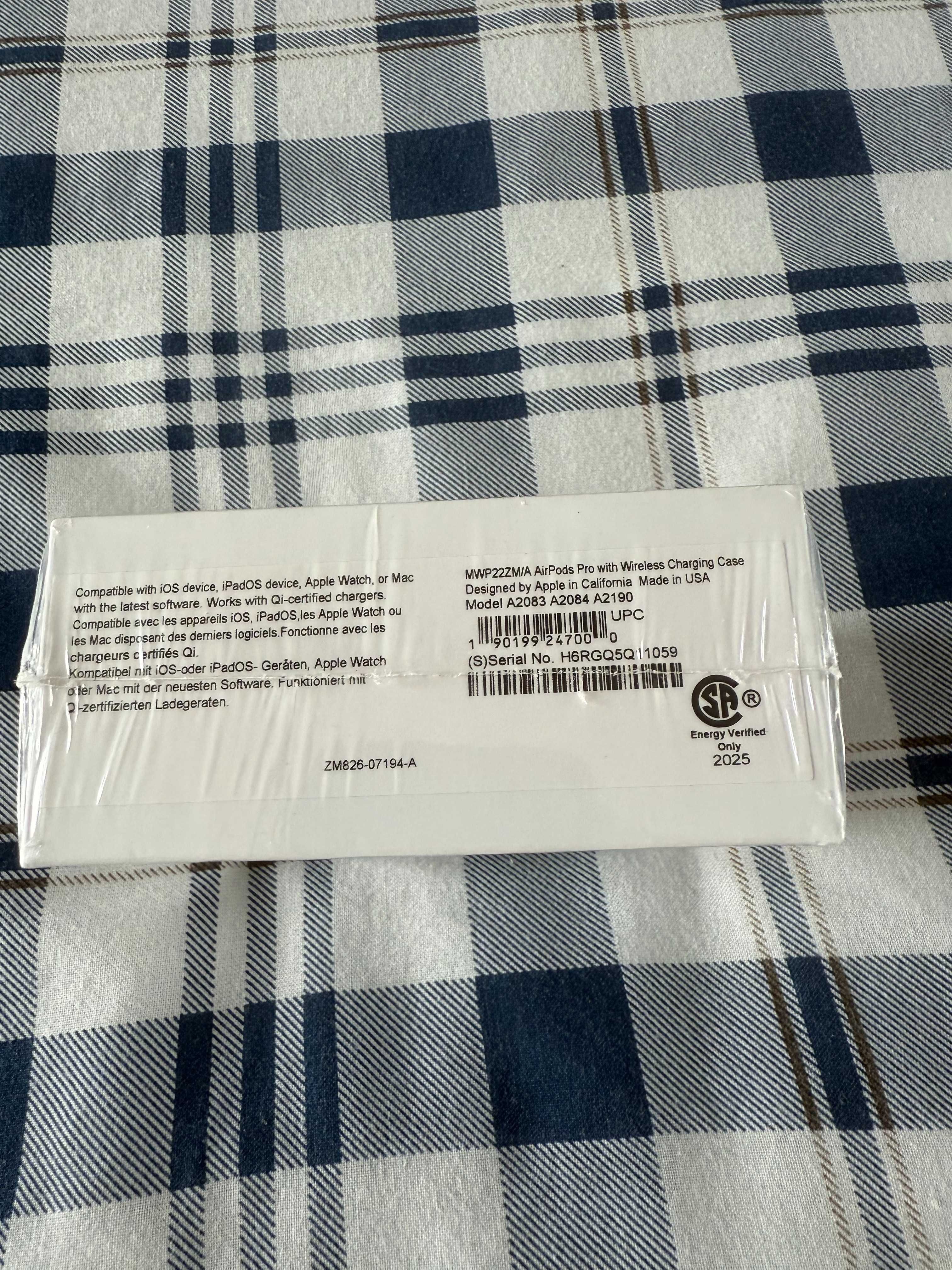 Nowe, zafoliowane słuchawki Apple AirPods Pro z etui MagSafe
