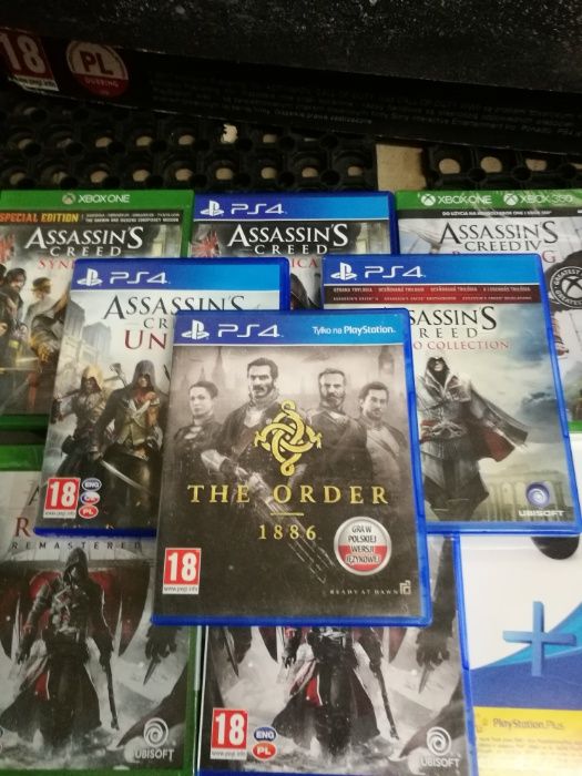 Assassin Black Flag Unity Syndicate Rogue Metal Gear Order LuBWymiana