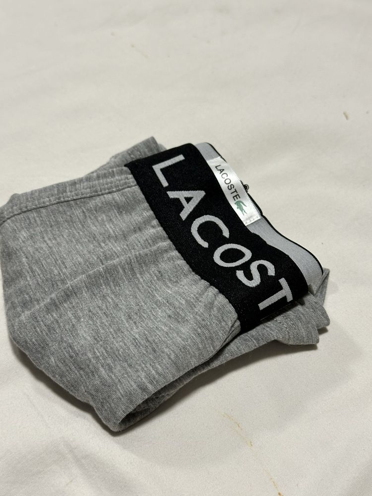 Boxer Lacoste M - Cinza