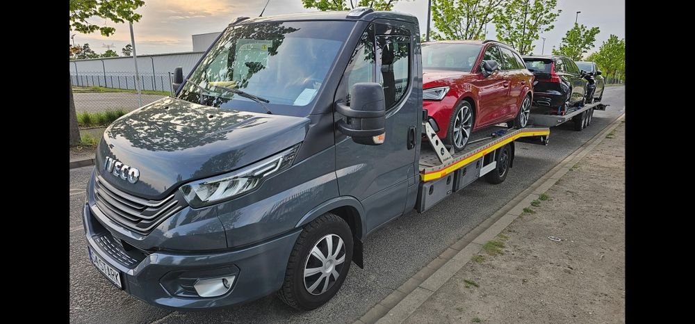 LAWETA 2 AUTA laweta 8m Laweta 8.5m IVECO GROMEX Tano Nps Boro Myszków