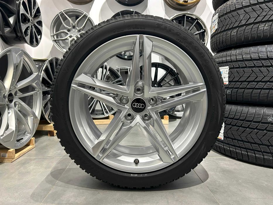 Oryginalne koła zimowe 18 5x112 Audi A4 B9 B8 245/40R18 Firestone