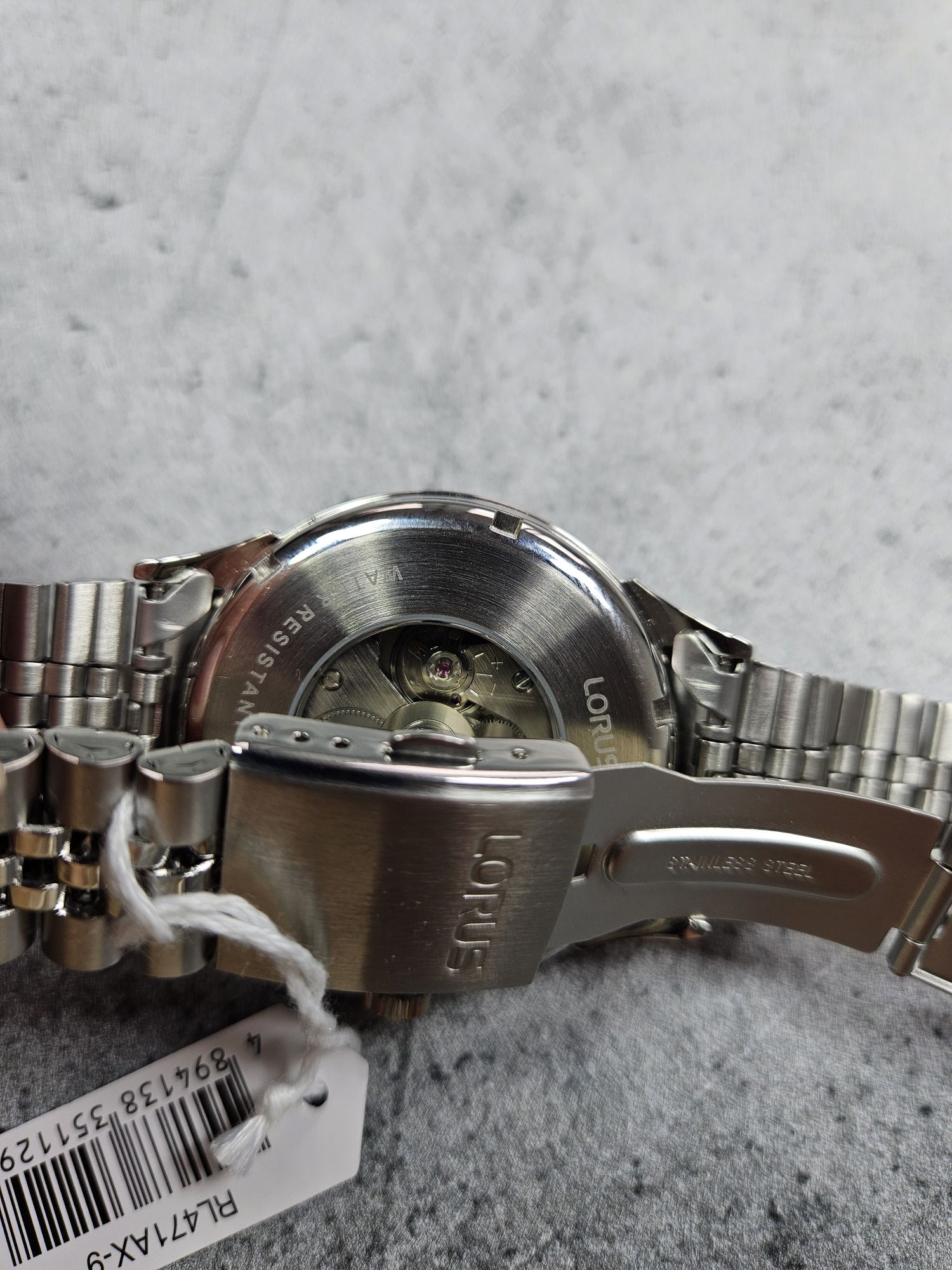 Lorus Automatic Seiko Przeszklony Dekiel Day Karbowany Bezel jubile