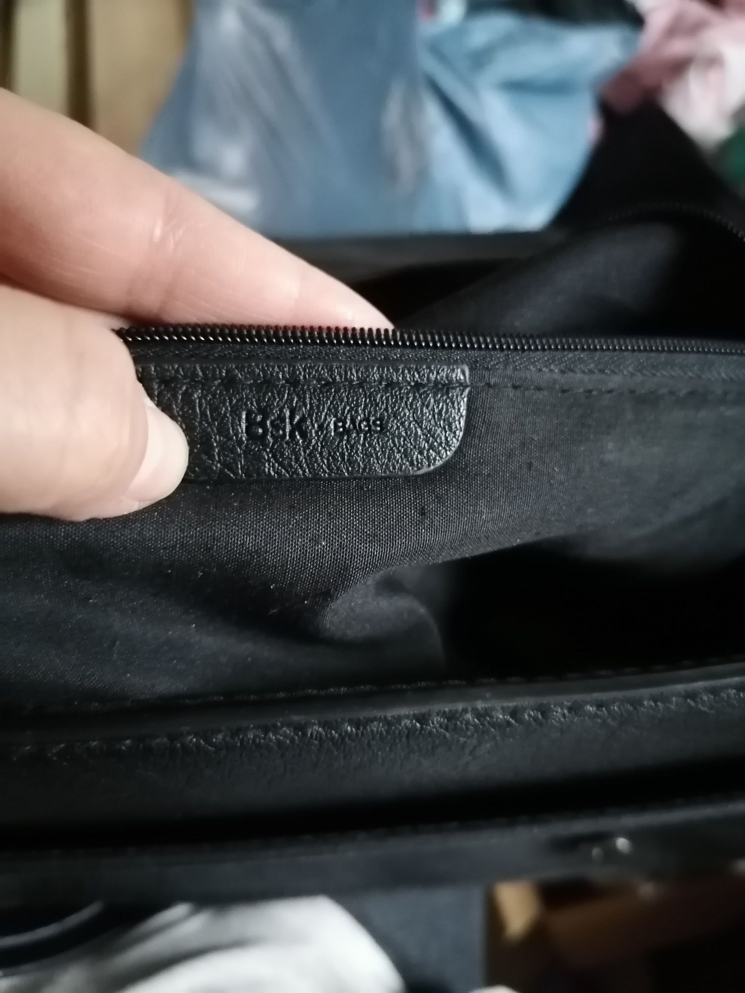 Сумка портфель черная