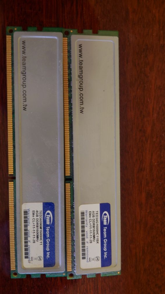 DDR3 8GB. (4GBx2) Elite