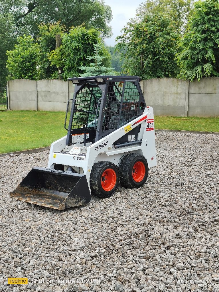 Bobcat mini ładowarka miniładowarka wynajem minikoparka wiertnica usłu