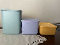 3 cubix Tupperware