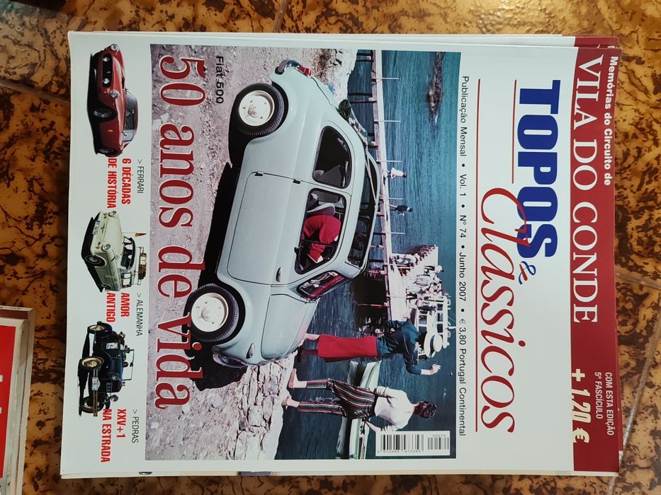 Revistas antigas topos e classicos