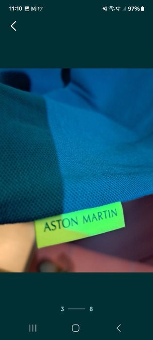 Aston Martin F 1 koszulka polo M