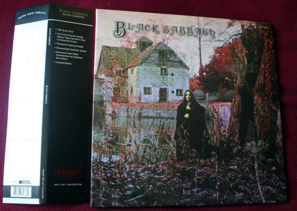 Black Sabbath 180g LP Rhino High Fidelity from MASTER TAPE
