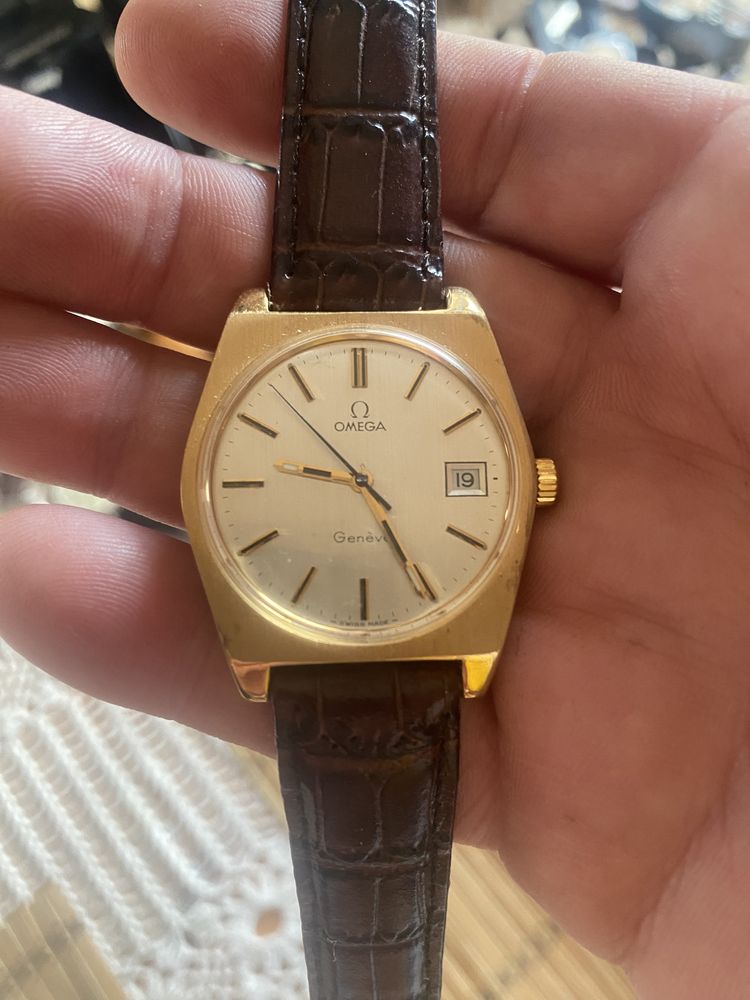 Omega Geneve pozlacana jak Nowa (New Old Stock)