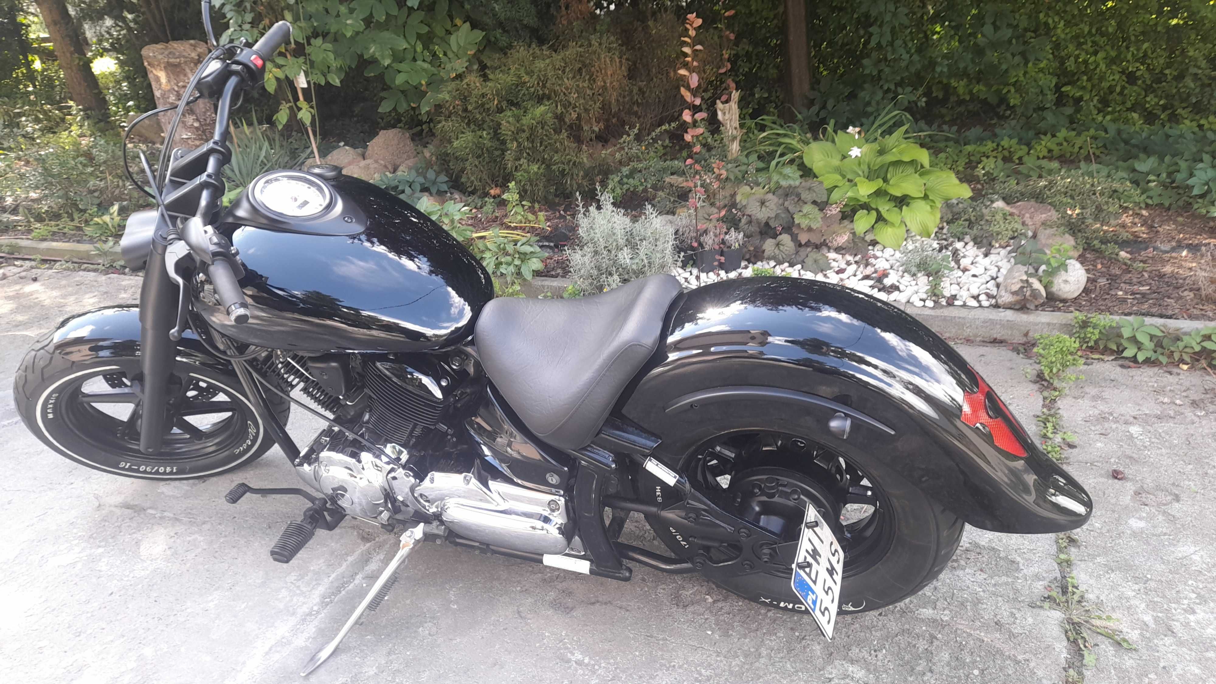 xvs  1100  drag  star  2007 rok zamiana