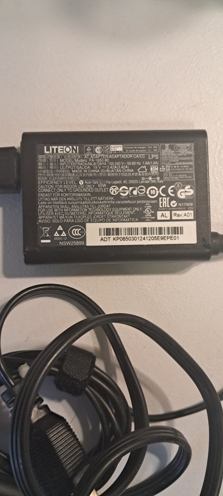 Зарядка ноутбука Acer зарядне 19 V 3.42A 65W 3,0*1,1 оригінал