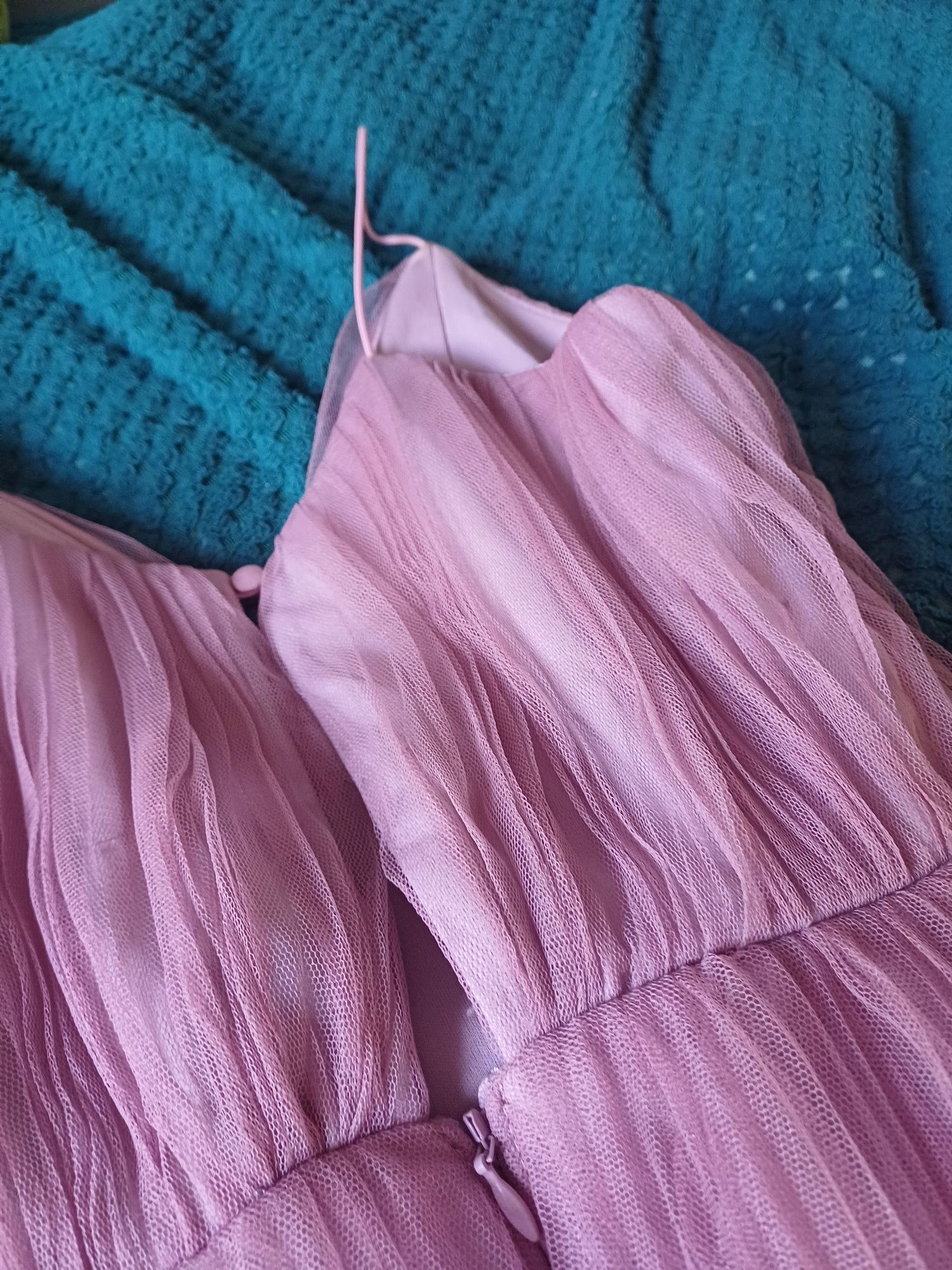 sukienka tiulowa maxi ASOS 32/30 na bal 8 klas/studniówkę/wesele
