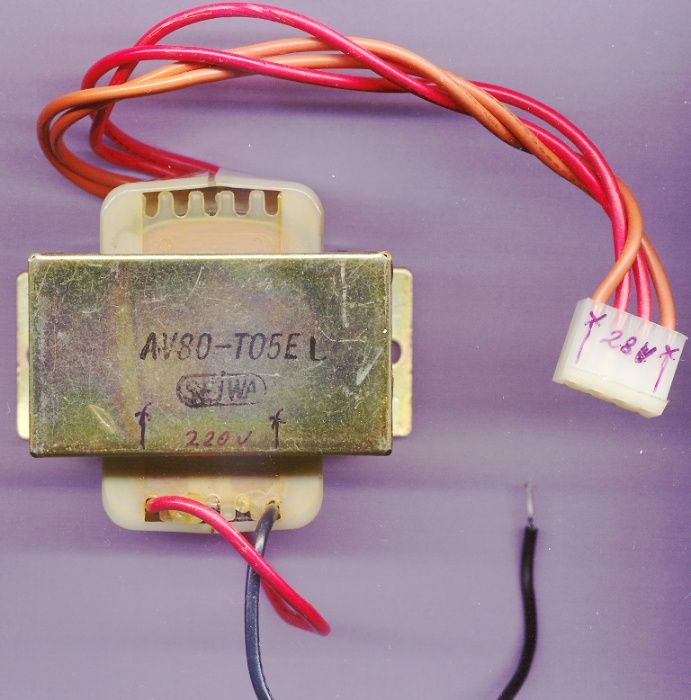 Трансформатор 80W 220\37\28\19\9V