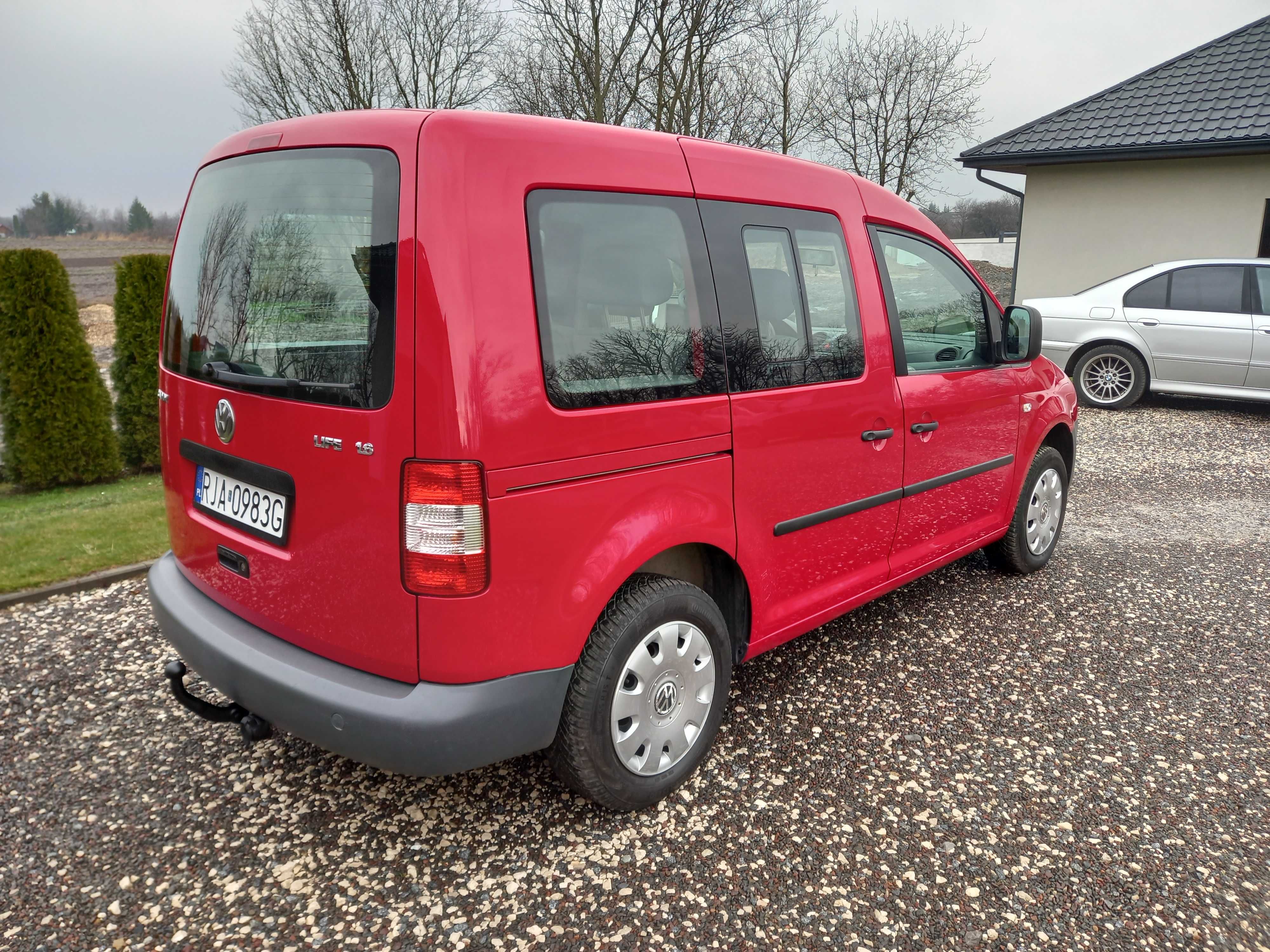 Volkswagen Caddy Life 1,6 MPI z Niemiec , Zadbany, Doinwestowany