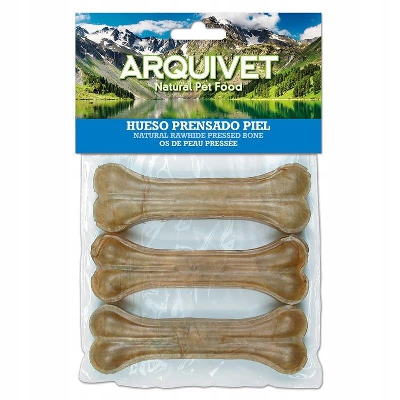 Arquivet Kość prasowana naturalna 15 cm , 3 szt/op