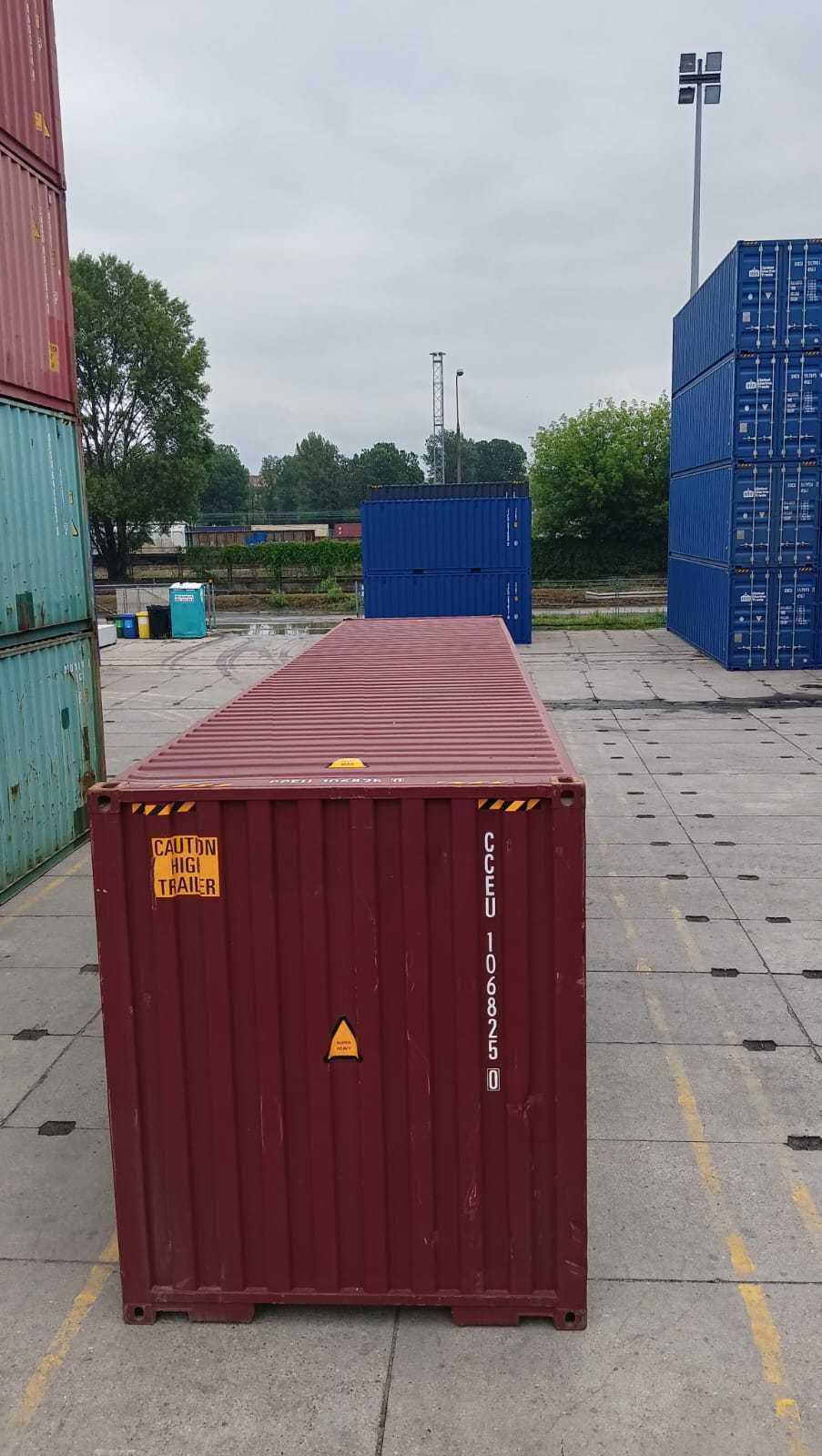 Kontener morski - 12 metrowy, 40 HC - sprzedam-EP