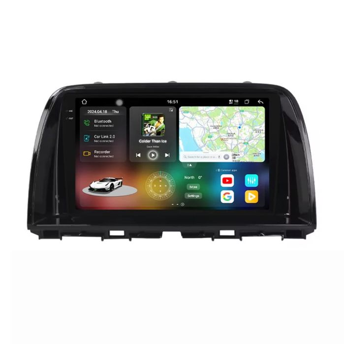Штатна магнітола 6/128GB 360° для Mazda CX5 2012-2015   QLED CArPlay
