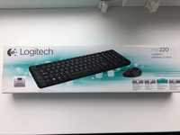 Logitech mk220 Комплект (безпровідна клавіатура та мишка)