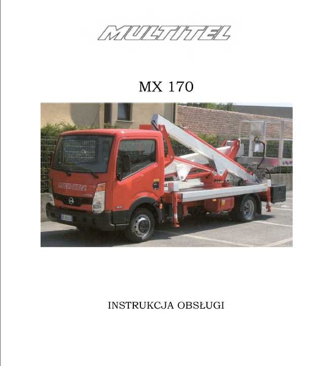 Instrukcja obsługi Multitel mx 170