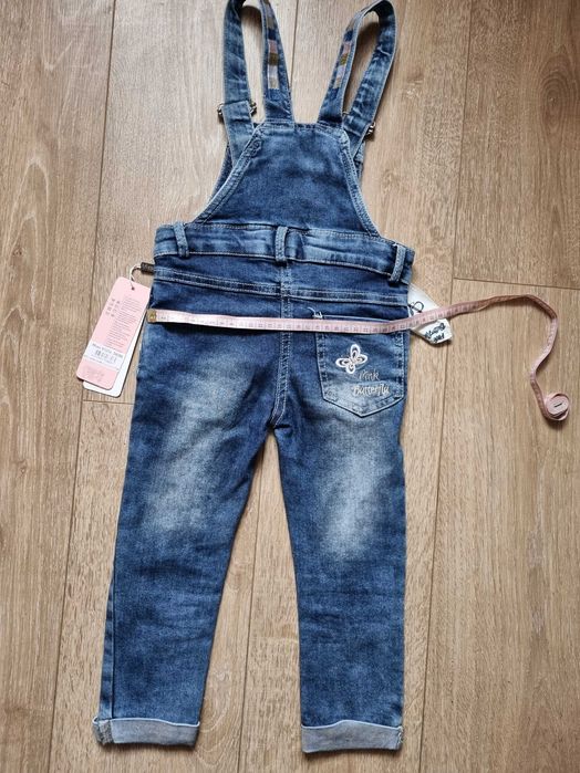 Дитячі джинсові штани комбінезон джинси Misselitte на дівчинку 3-5 р