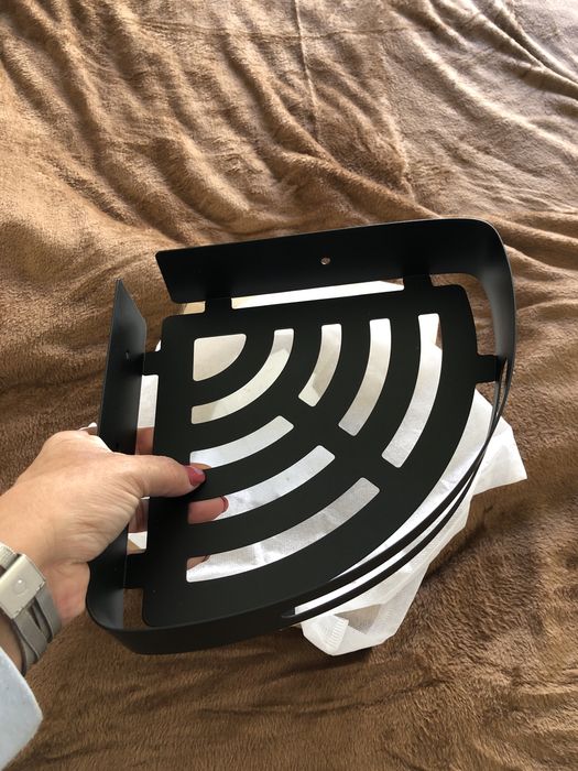 Saboneteira/suporte duche preto