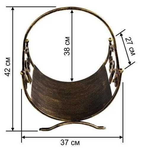 Подставка для дров декоративная