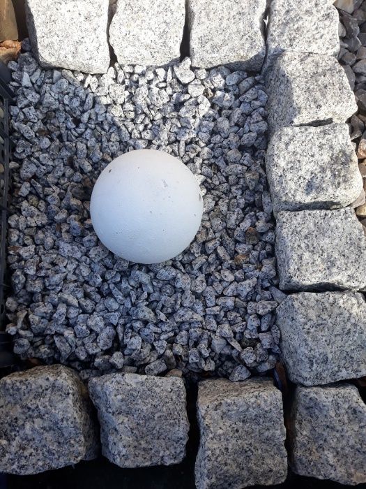 Grys granit granitowy szary ogrodowy ozdobny kamień Oświęcim 24,5 kg