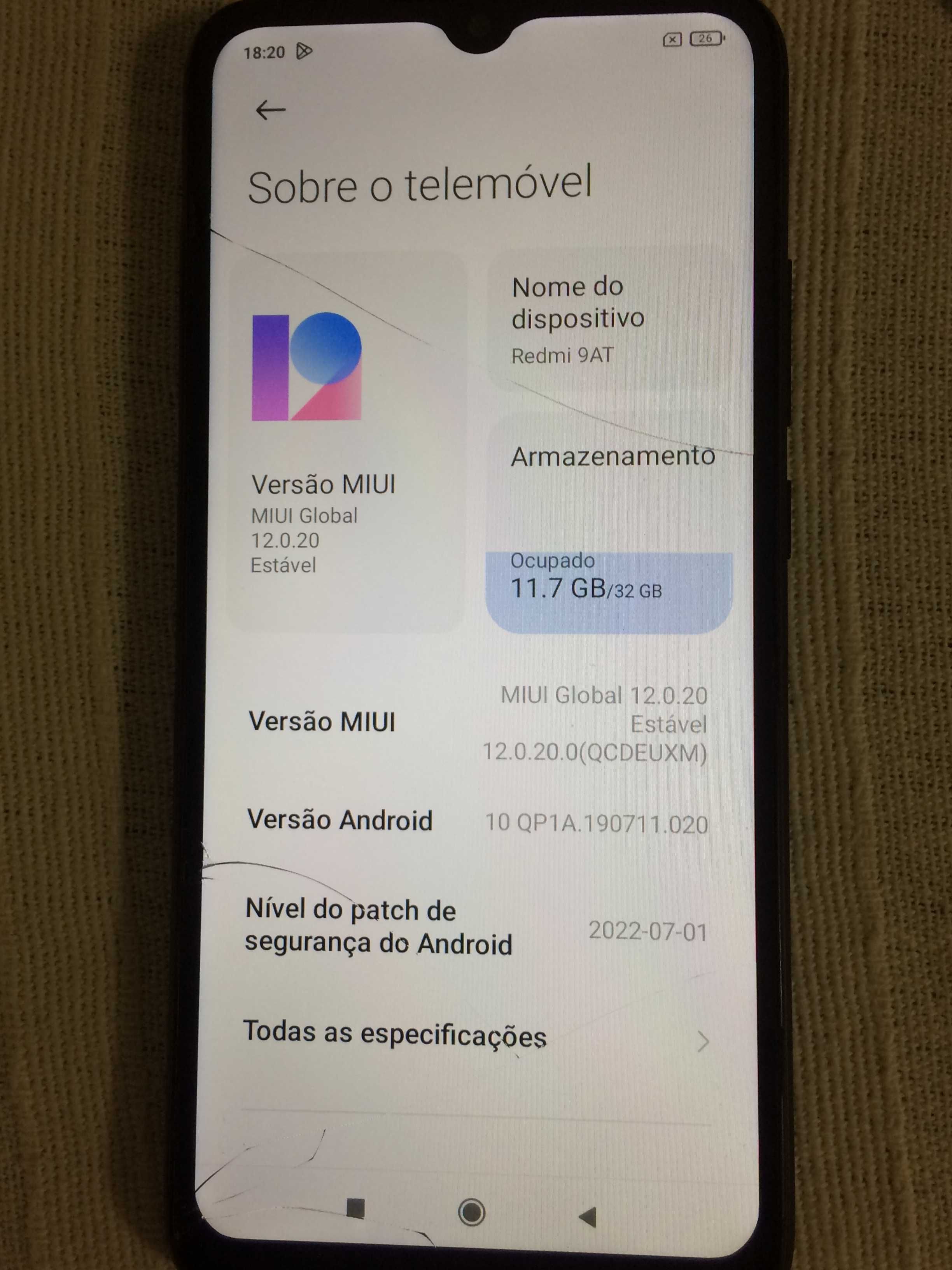 Xiaomi Redmi 9AT granite gray, 32 gb