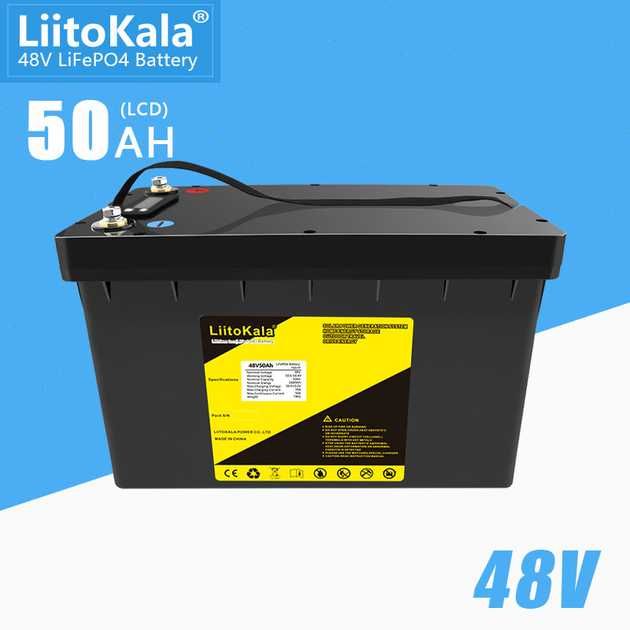 Акумуляторна батарея LiFePO4 2 kW/h 48V з LCD та BMS