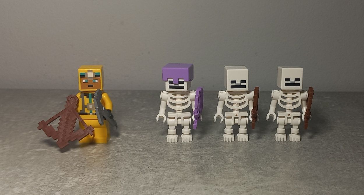 Lego minecraft loch szkieletów