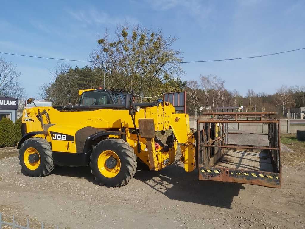 Wynajem ładowarki Manitou MLT 735 i ładowarki teleskopowej JCB 540-170