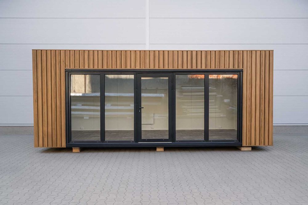 Pawilon Kontener Handlowy Usługowy Gastronomiczny 5x3 6x3 7x3 OD RĘKI