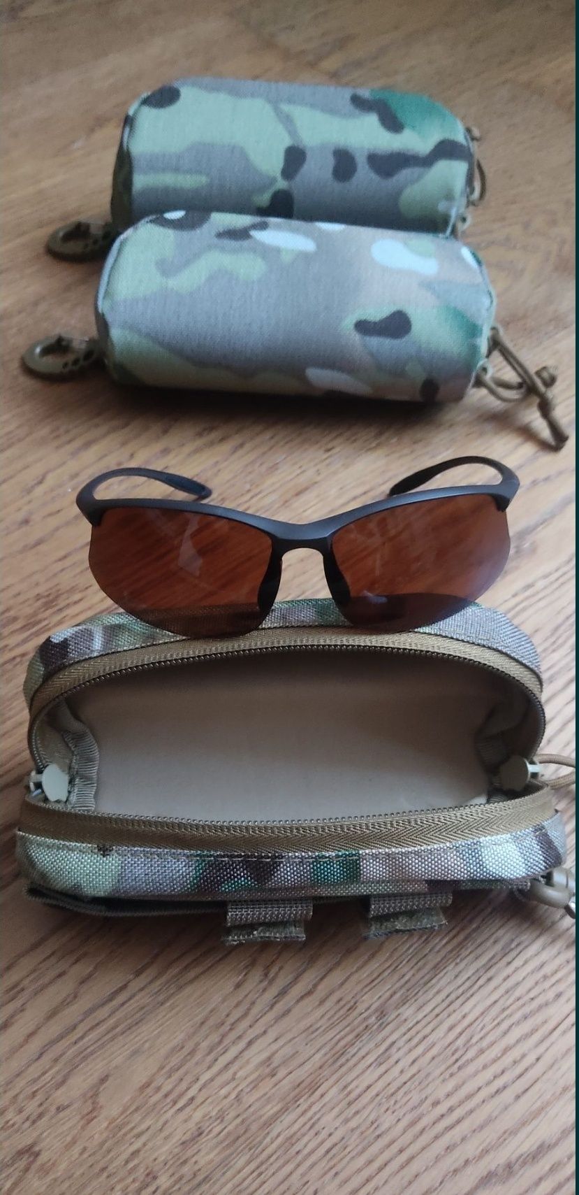 Тактичні окуляри Swisseye TR90 brown light