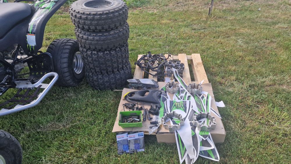Quad Kawasaki KFX 400 swap er 6 kat.b suzuki ltz ZAMIANA