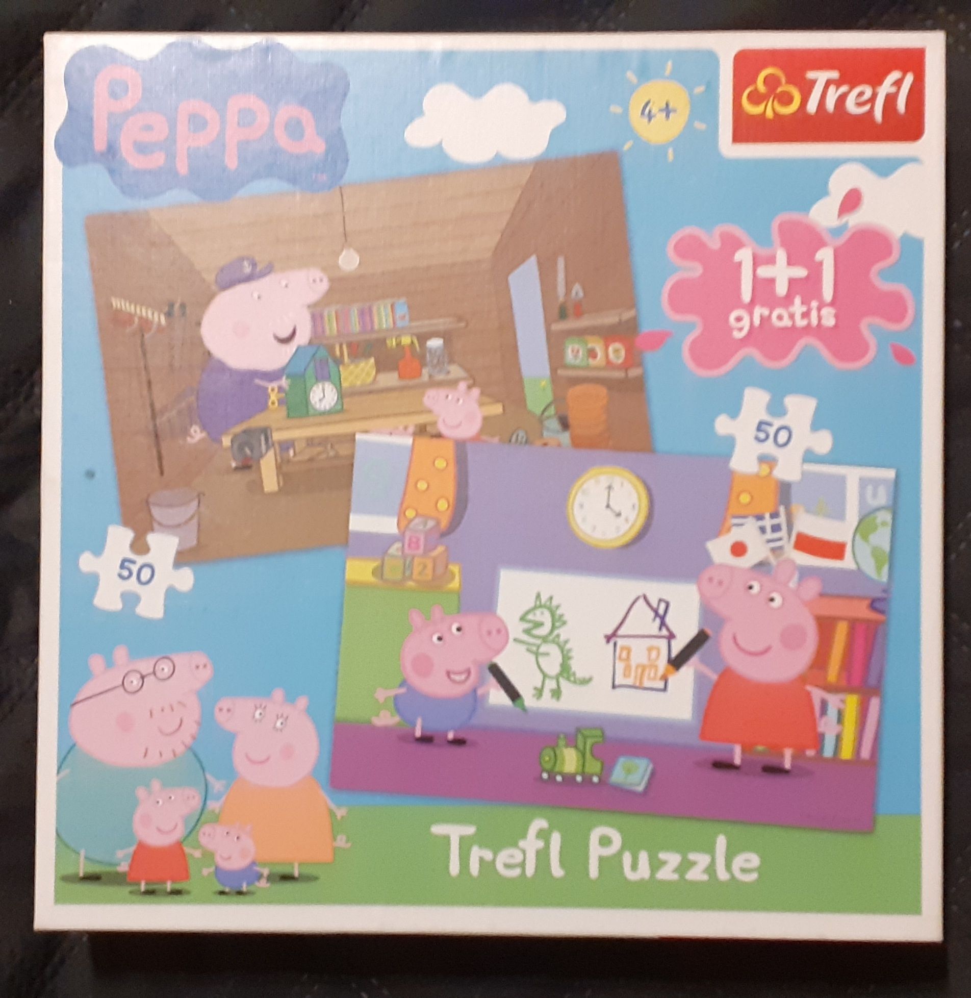 Puzzle świnka Peppa