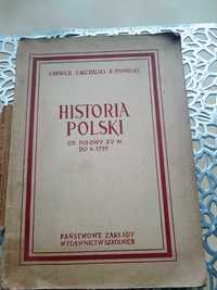 Historia Polski od połowy XV w. do r. 1795 z 1955 r.