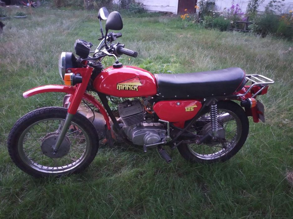 Наклейки для ретро мотоцикла Минск 125