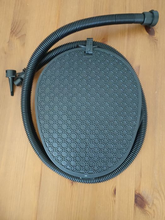 Bomba de pé de campismo