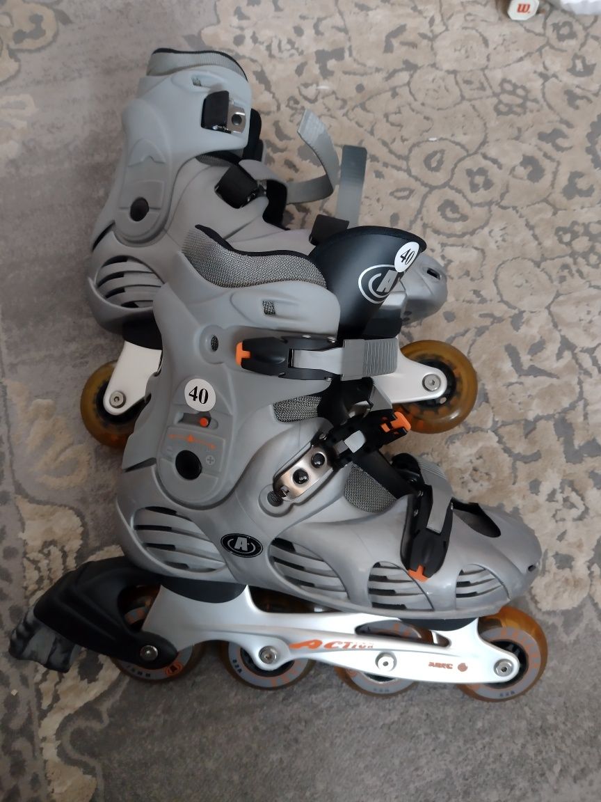 Ролики,роликові ковзани, Action ABEC,40 розмір