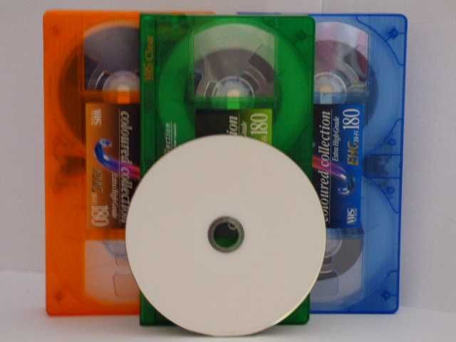 Przegrywanie-archiwizacja kaset  na nośniki cyfrowe lub DVD